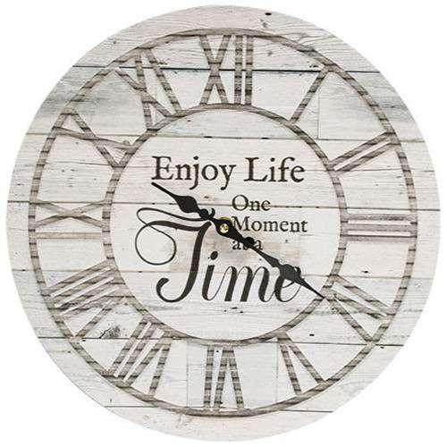 Enjoy Life Clock - The Fox Decor
