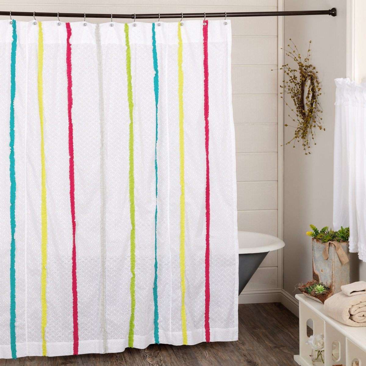 Everly Shower Curtain 72"x72" - The Fox Decor