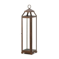 Extra Tall Copper Lantern - The Fox Decor