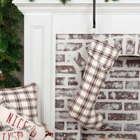Amory Plaid Stocking 11x20 VHC Brands - The Fox Decor