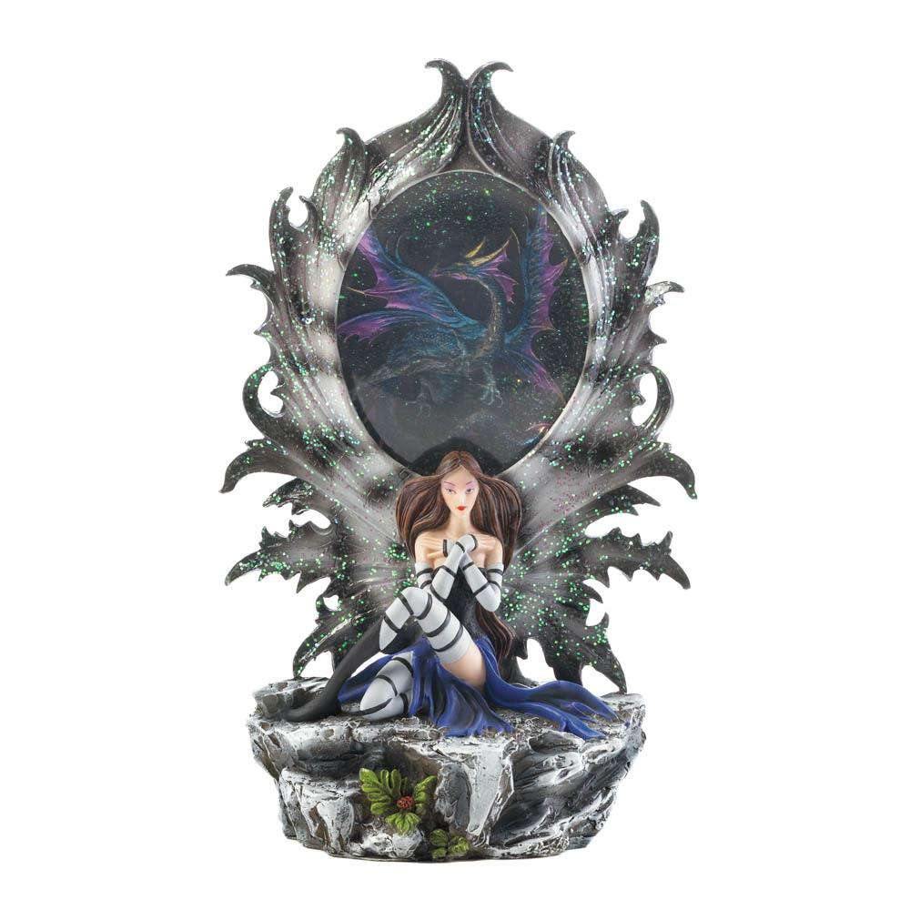 Fairy Dragon Lighted Figurine - The Fox Decor