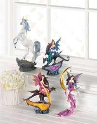 Thumbnail for Fairy On Moon Figurine - The Fox Decor