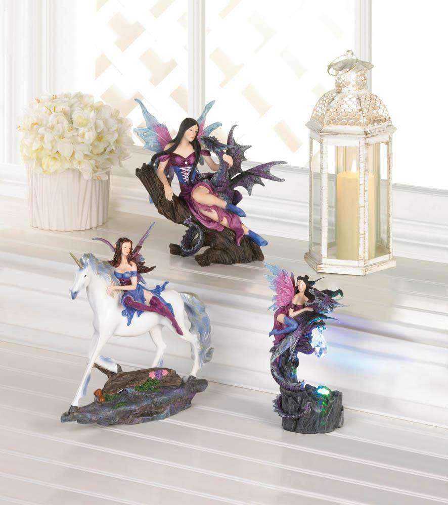 Fairy & Unicorn Figurine - The Fox Decor