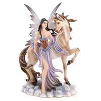 Thumbnail for Fairy And Unicorn Figurine