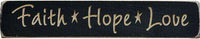 Thumbnail for Faith Hope Love Engraved Block, 9