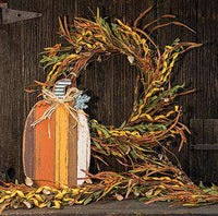 Thumbnail for Fall Wheat & Grass Garland, 4ft Fall CWI+ 