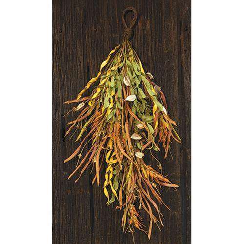 Fall Wheat & Grass Teardrop, 30" - The Fox Decor