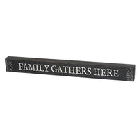 Thumbnail for Family Gathers Here Block HS Plates & Signs CWI+ 