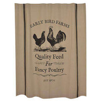 Thumbnail for Fancy Poultry Shower Curtain Curtains CWI+ 