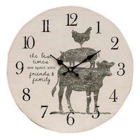 Thumbnail for Farm Animal(Cow, Pig, & Rooster) Clock Tick Tock Clock Sale CWI+ 