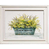 Thumbnail for Farm House Bucket Framed Print Country Prints CWI+ 