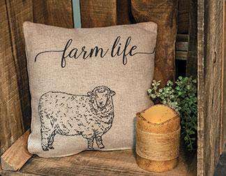 Farm Life Pillow - 10" Pillows CWI+ 