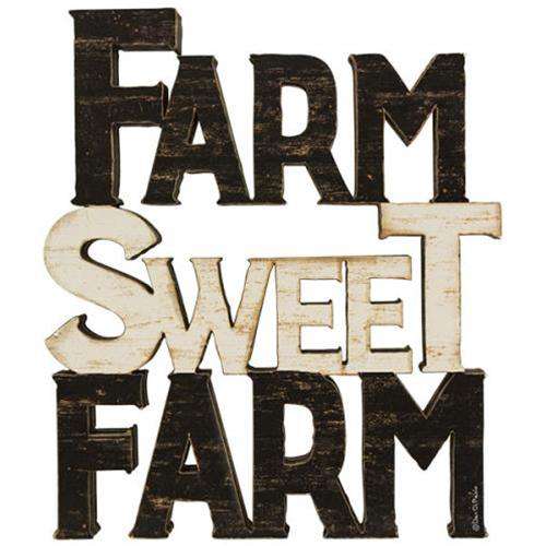 Farm Sweet Farm Word Stack Tabletop CWI+ 