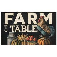 Farm to Table Floor Mat - The Fox Decor