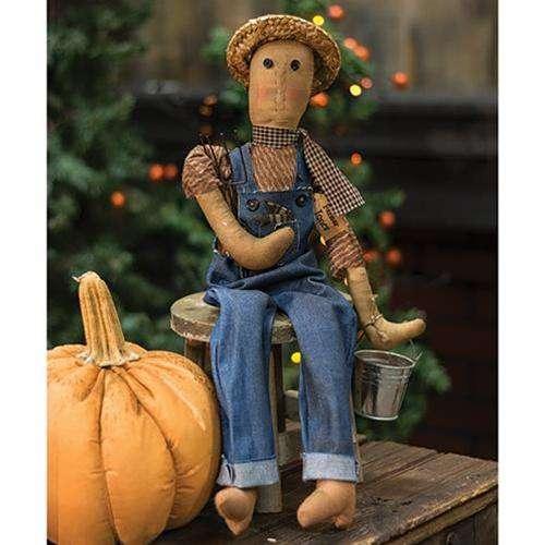 Farmer Jones Doll Farmhouse Decor CWI+ 