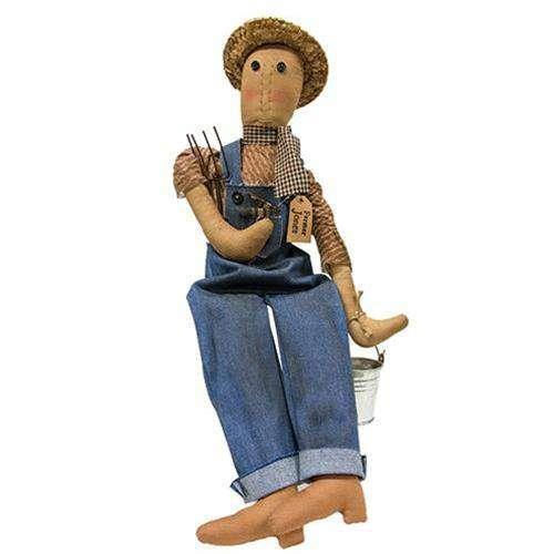 Farmer Jones Doll Farmhouse Decor CWI+ 