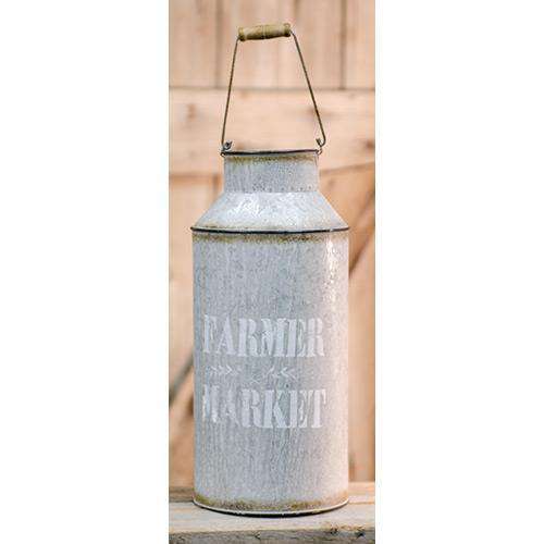 Farmer Market Milk Can Buckets & Cans CWI+ 