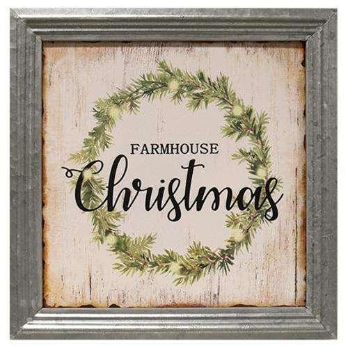 '+Farmhouse Christmas Sign - The Fox Decor