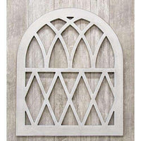 Thumbnail for ^Farmhouse Diamond Cathedral Arch Wall Decor CWI+ 