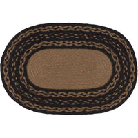 Thumbnail for Farmhouse Jute Braided Placemats Stencil Stars Set of 6 - The Fox Decor