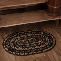 Farmhouse Jute Braided Rugs Oval VHC Brands - The Fox Decor