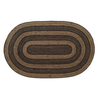 Thumbnail for Farmhouse Jute Braided Rugs Oval VHC Brands Rugs VHC Brands 