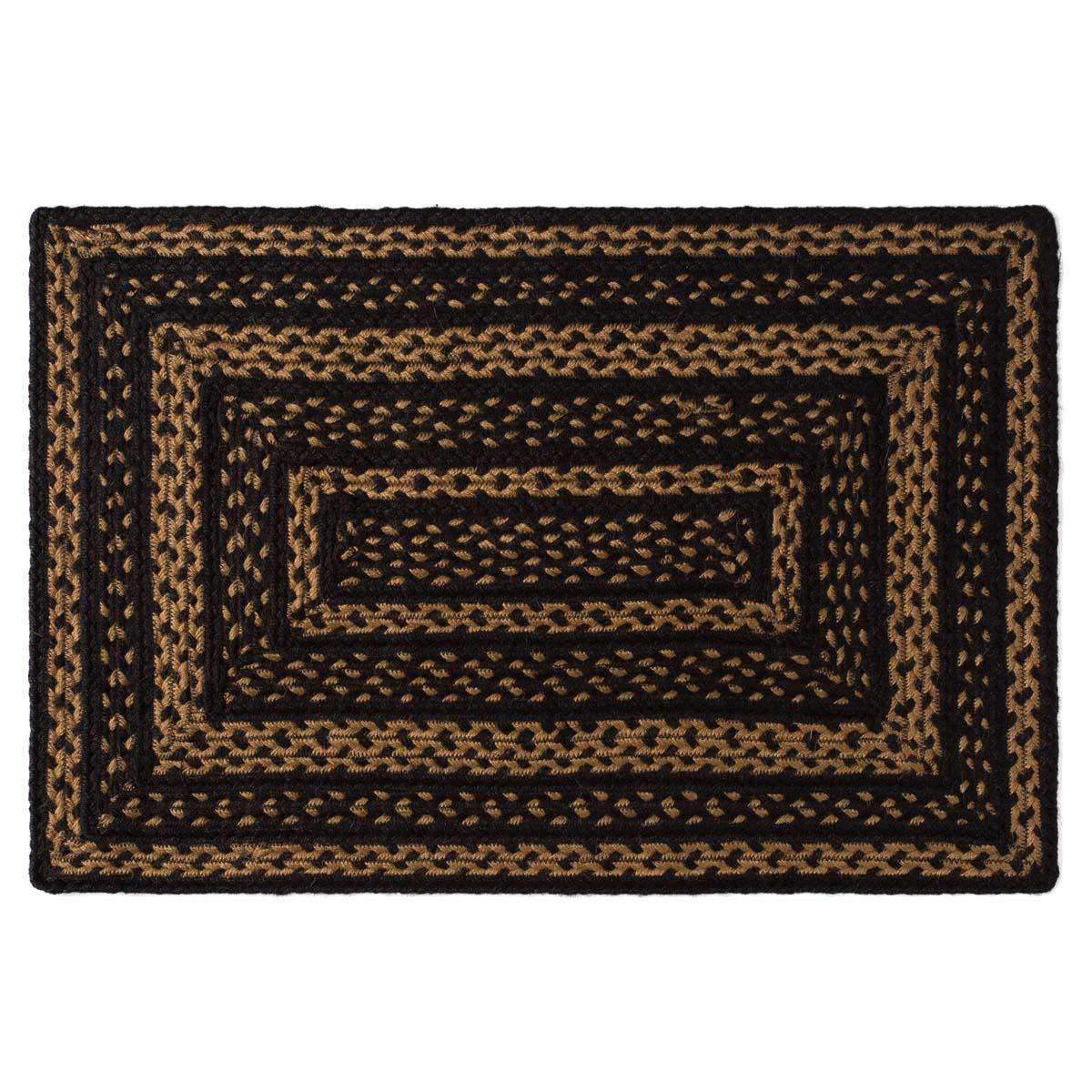 Farmhouse Jute Braided Rugs Rectangular VHC Brands - The Fox Decor