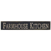 Thumbnail for Farmhouse Kitchen Vintage Look Sign, Black Pictures & Signs CWI+ 