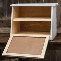 Thumbnail for Farmhouse Star Bread Box, White - The Fox Decor