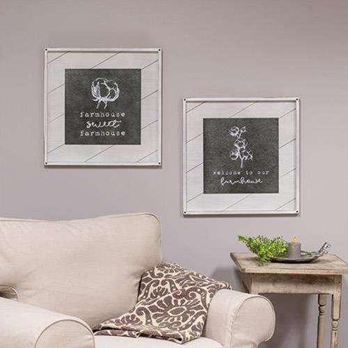 Farmhouse Sweet Farmhouse Wall Art - The Fox Decor