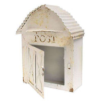 Thumbnail for Farmhouse White Barn Post Box Mail and Post Boxes CWI+ 