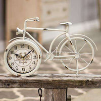 Thumbnail for Farmhouse White Bicycle Clock Clocks CWI+ 