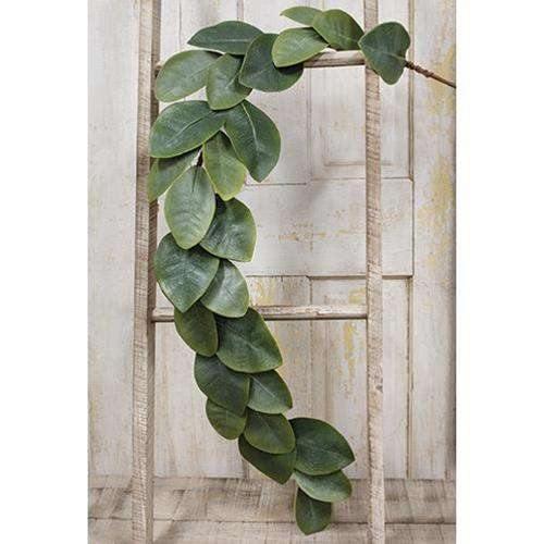 Williamsburg Magnolia Leaves Garland, 4ft - The Fox Decor