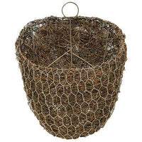 Thumbnail for Chicken Wire & Angel Vine Wall Basket, 9x8 - The Fox Decor