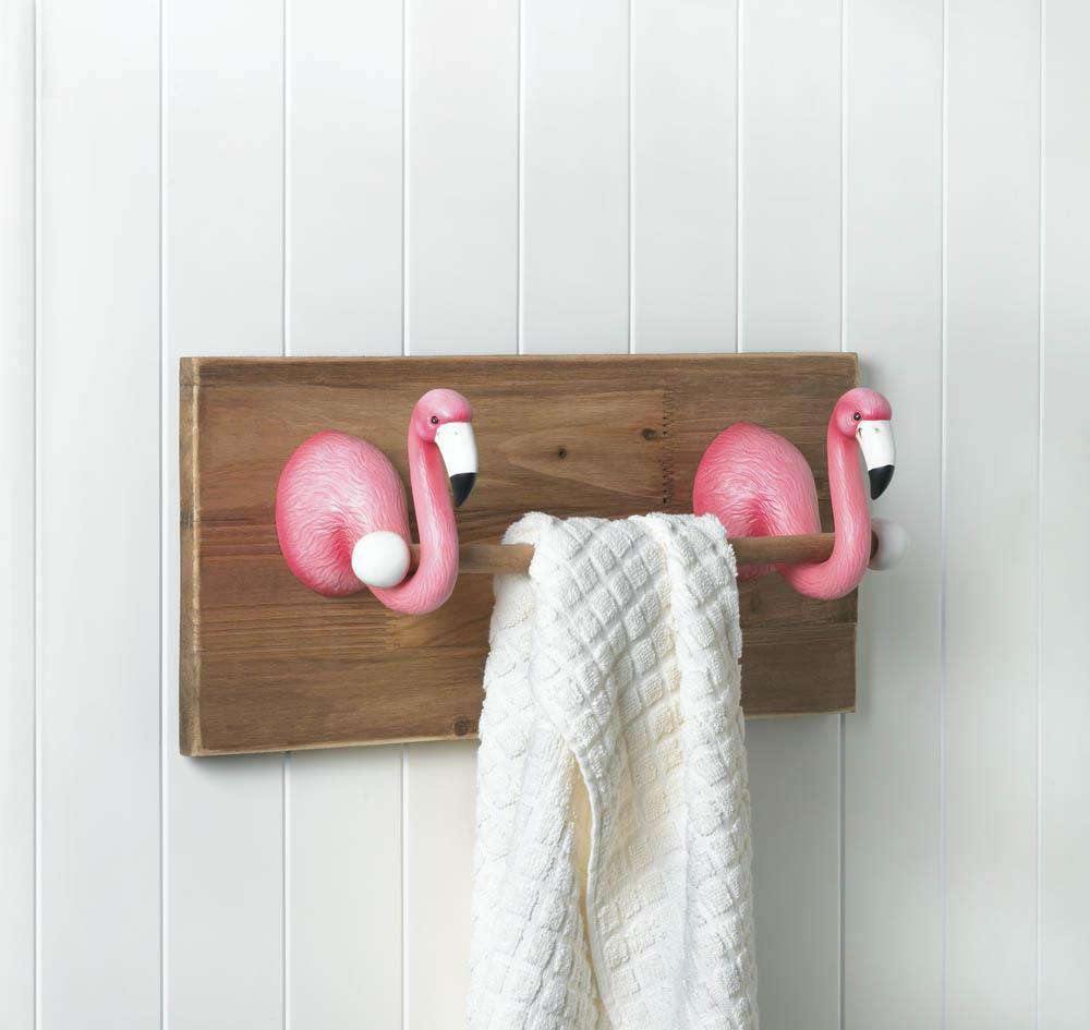 Flamingo Towel Holder - The Fox Decor