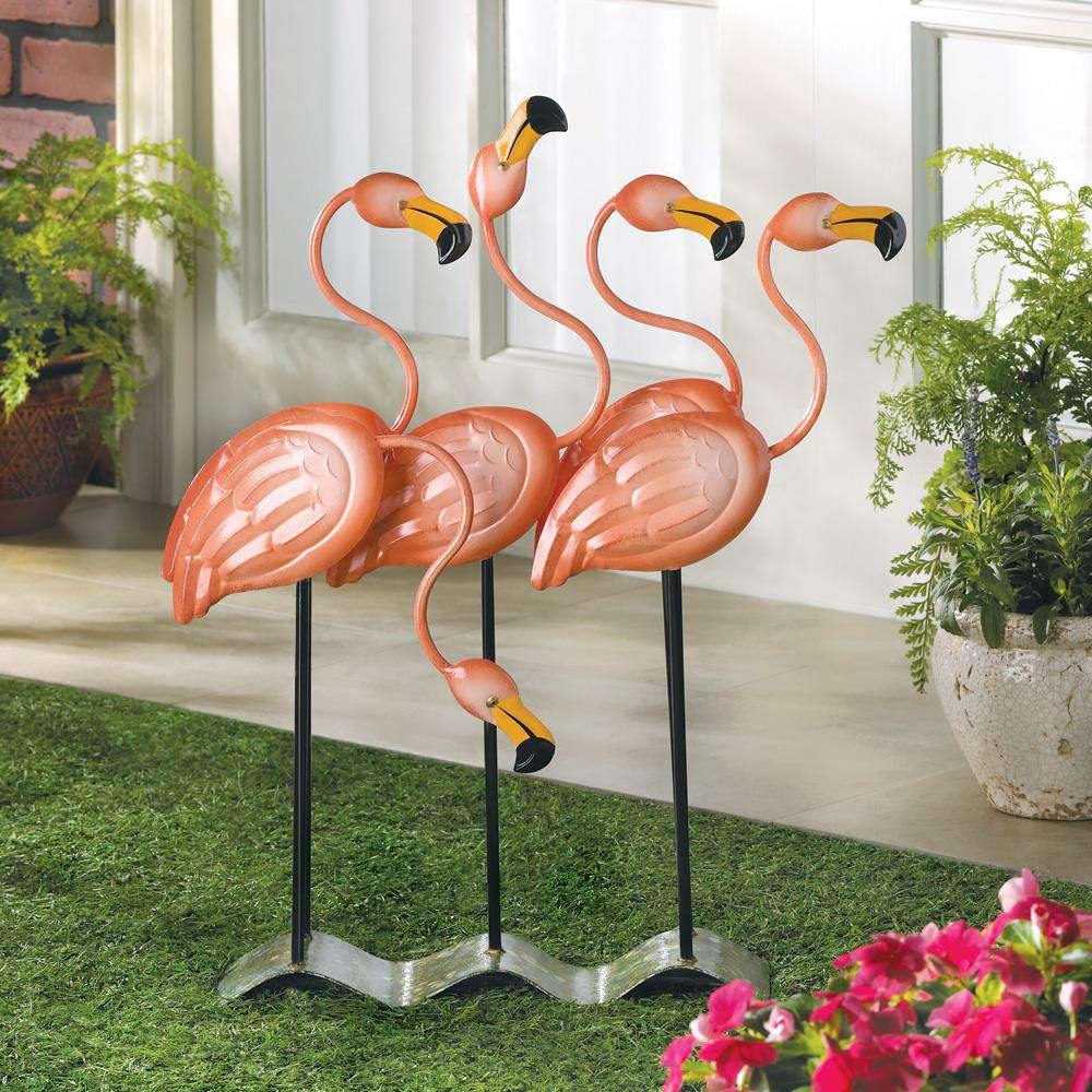 Flock O’ Flamingos Flamingo Decor - The Fox Decor