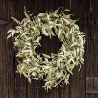Thumbnail for Flocked Leaves Wreath, 24