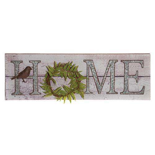 Floral Home Sign CHD Signs & Wall Accents CWI+ 