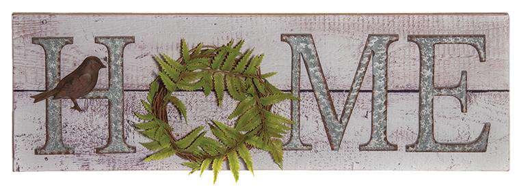 Floral Home Sign - The Fox Decor