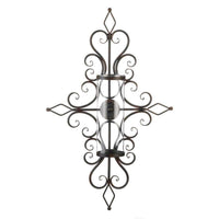 Thumbnail for Flourished Candle Wall Sconce Gallery of Light 