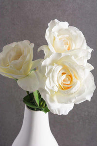 Thumbnail for Flower Open Rose Cream S/6 - The Fox Decor