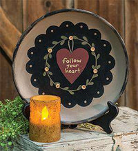 Thumbnail for Follow your Heart Plate Wall Decor CWI+ 