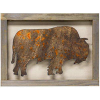 Thumbnail for Framed Buffalo Cutout New In September CWI+ 