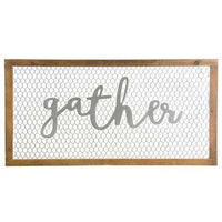 Thumbnail for Framed Chicken Wire Wall Art - Gather New Everyday CWI+ 