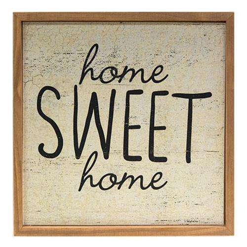 Framed Home Sweet Home Welcome Signs CWI+ 
