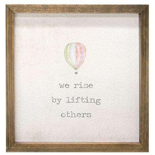 *Framed Watercolor Art, Rise - 2 asst. Watercolor Prints CWI+ 