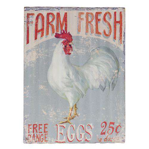 Free Range Eggs Sign HS Plates & Signs CWI+ 