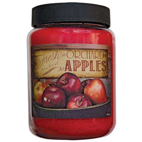 Fresh Apple Jar Candle, 26oz Fall Country Sampler CWI+ 