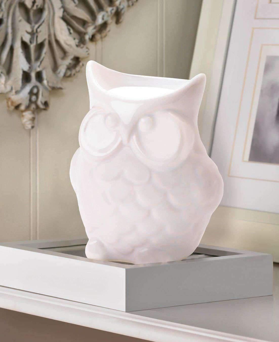 Friendly Owl Oil Warmer - The Fox Decor