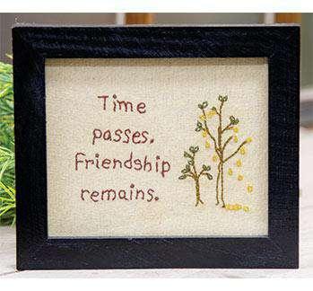 Friendship Sampler - The Fox Decor